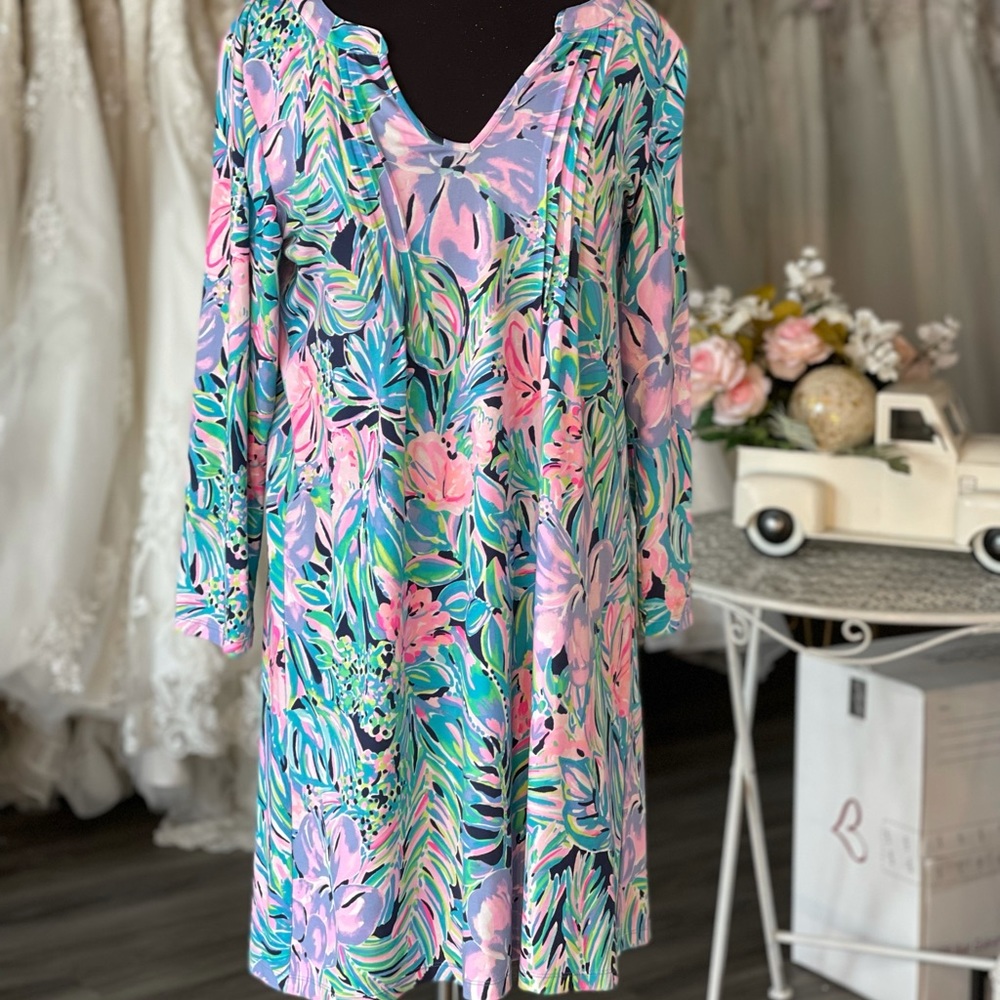 Lilly Pulitzer Aubrey UPF 50 dress Large